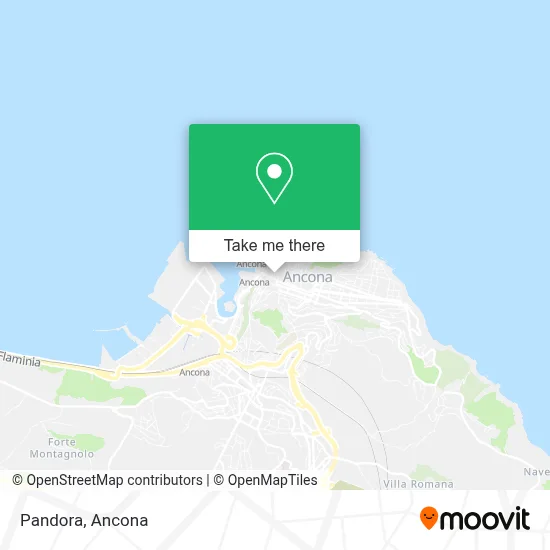 Pandora map