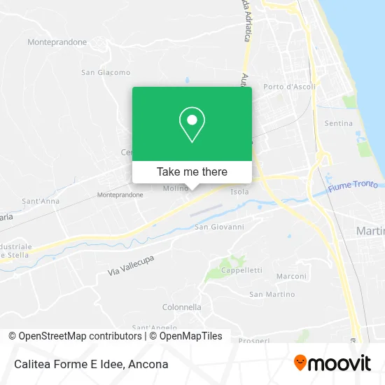 Calitea Forme E Idee map