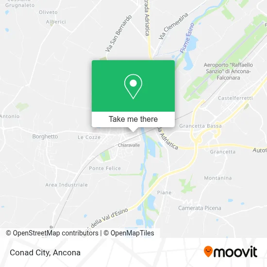 Conad City map