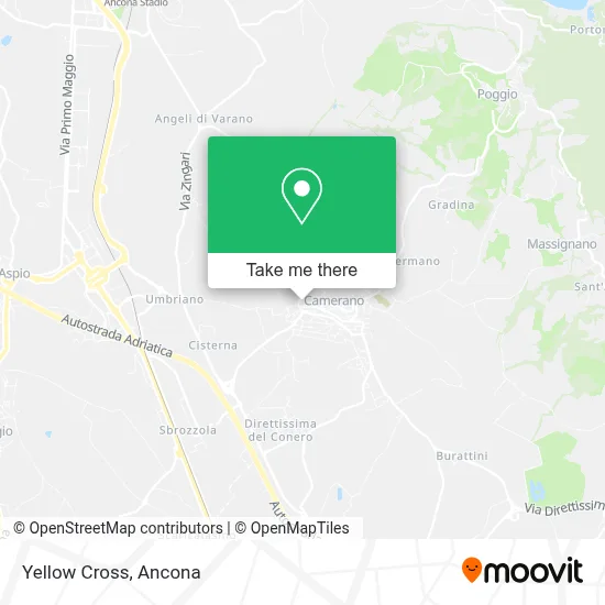 Yellow Cross map