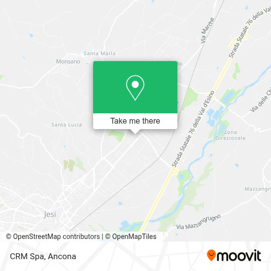 CRM Spa map