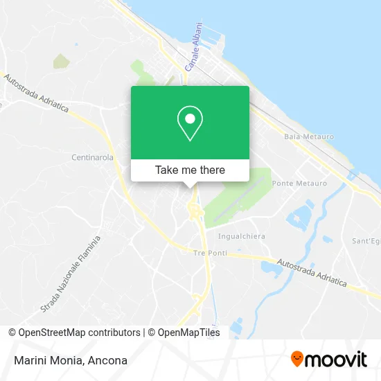 Marini Monia map