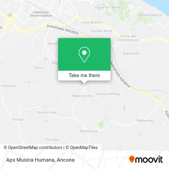 Aps Musica Humana map