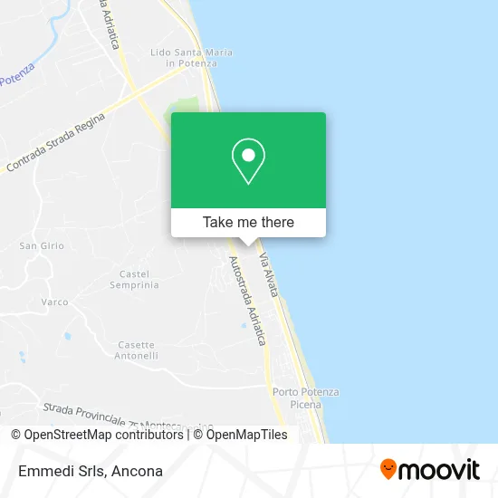 Emmedi Srls map