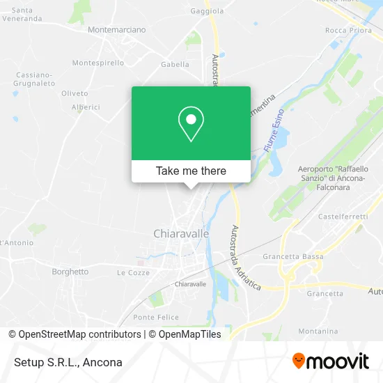 Setup S.R.L. map