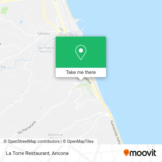 La Torre Restaurant map