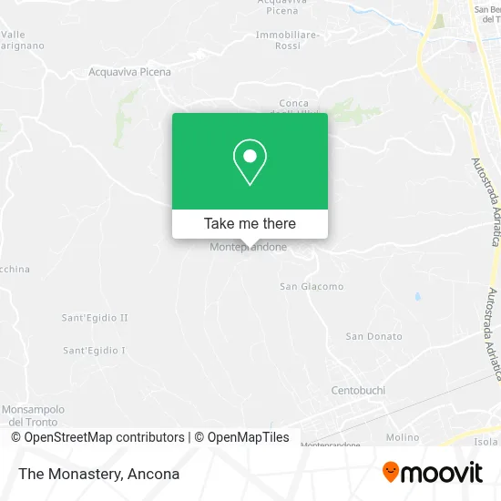 The Monastery map