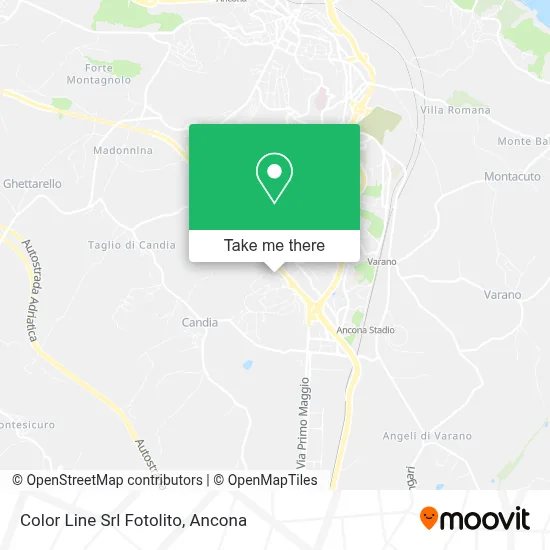 Color Line Srl Fotolito map