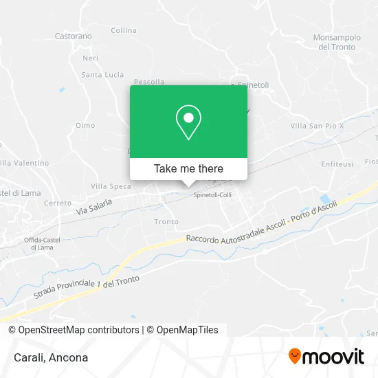 Carali map
