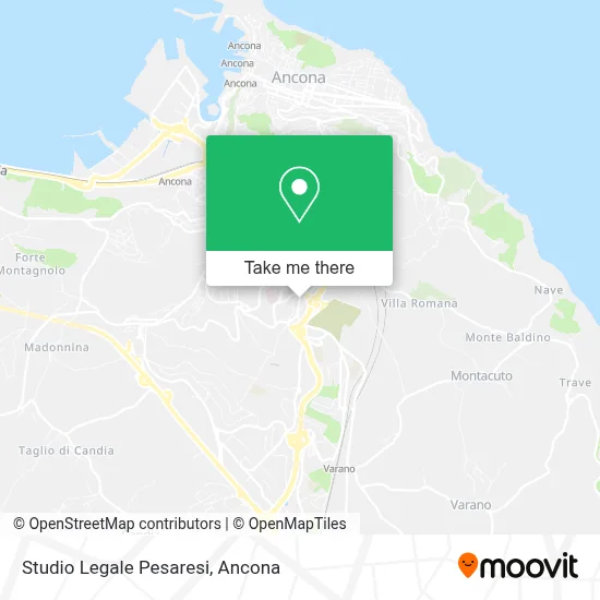Studio Legale Pesaresi map