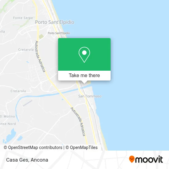 Casa Ges map