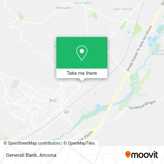 Generali Bank map