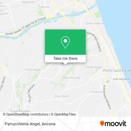 Parrucchieria Angel map