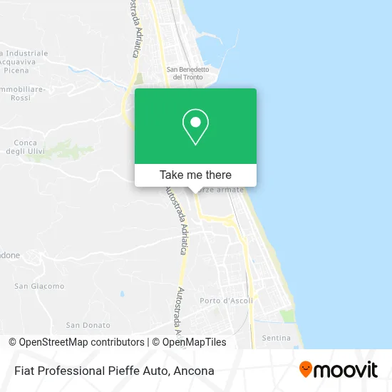 Fiat Professional Pieffe Auto map