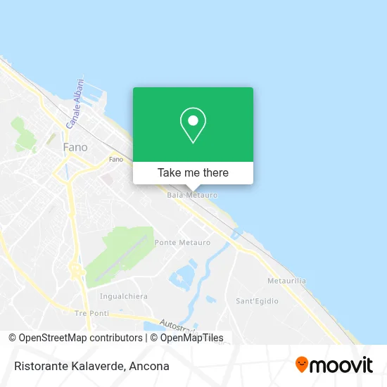 Ristorante Kalaverde map