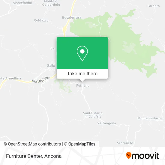 Furniture Center map