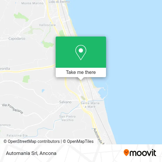 Automania Srl map