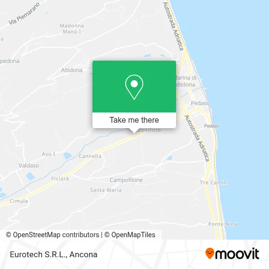 Eurotech S.R.L. map