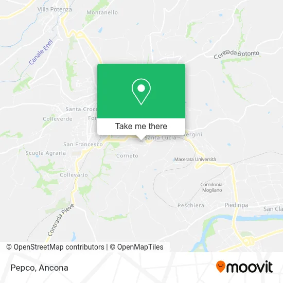 Pepco map