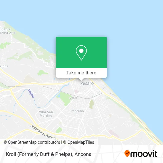 Kroll (Formerly Duff & Phelps) map