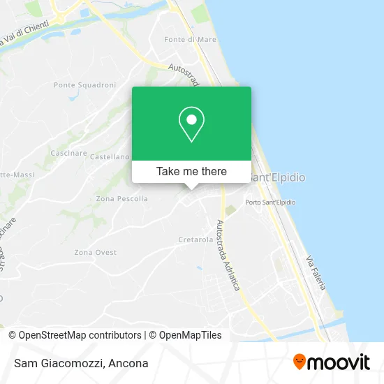 Sam Giacomozzi map