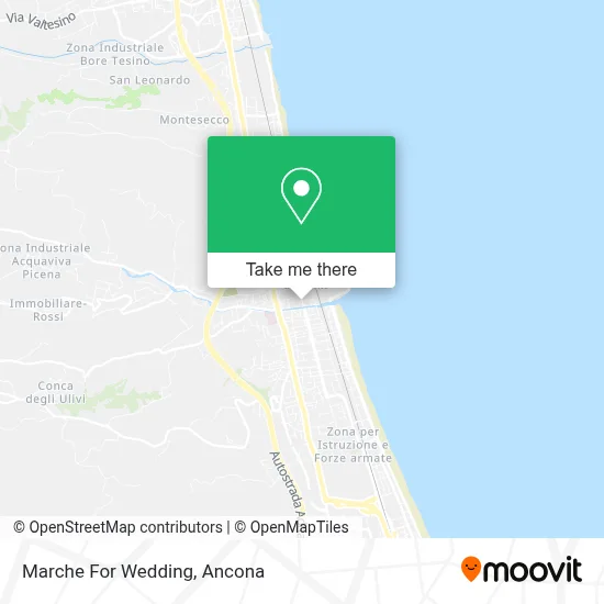 Marche For Wedding map