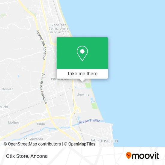 Otix Store map