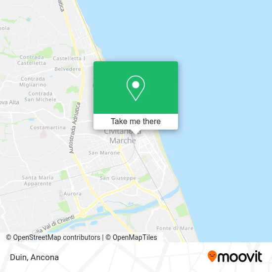 Duin map