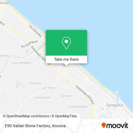 E90 Italian Stone Factory map