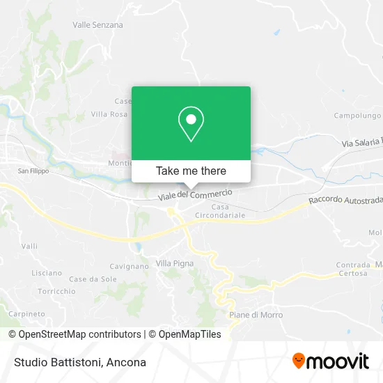Studio Battistoni map