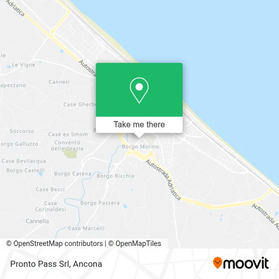 Pronto Pass Srl map