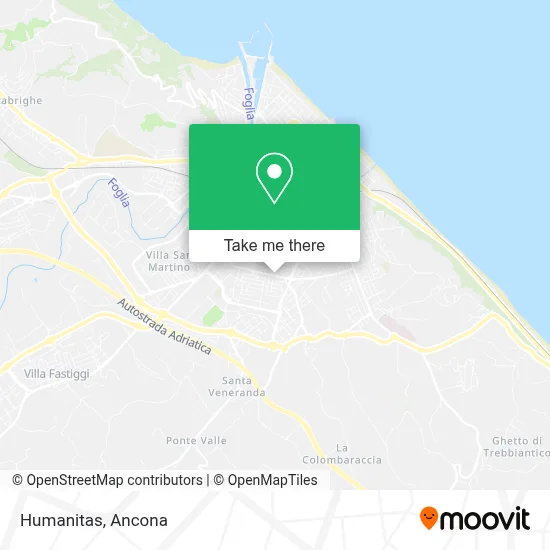 Humanitas map