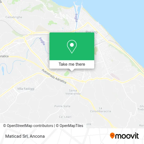 Maticad Srl map