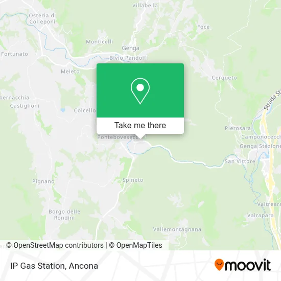 IP Gas Station map