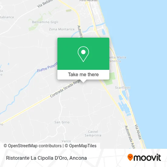 Ristorante La Cipolla D'Oro map