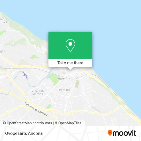Ovopesaro map