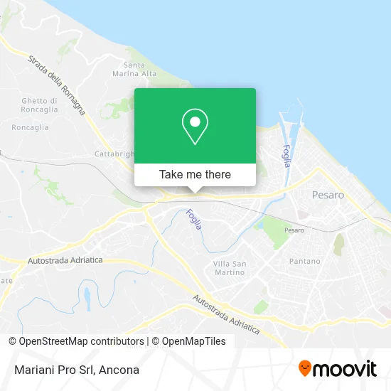 Mariani Pro Srl map