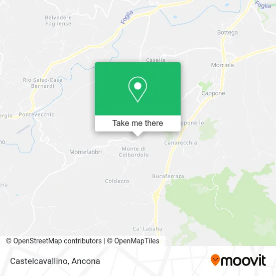 Castelcavallino map