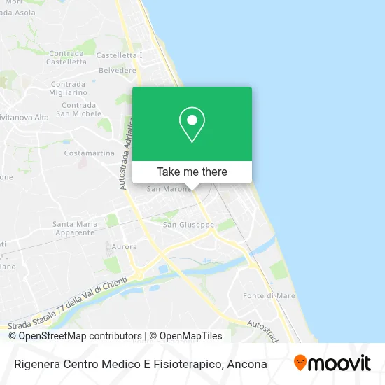 Rigenera Centro Medico E Fisioterapico map