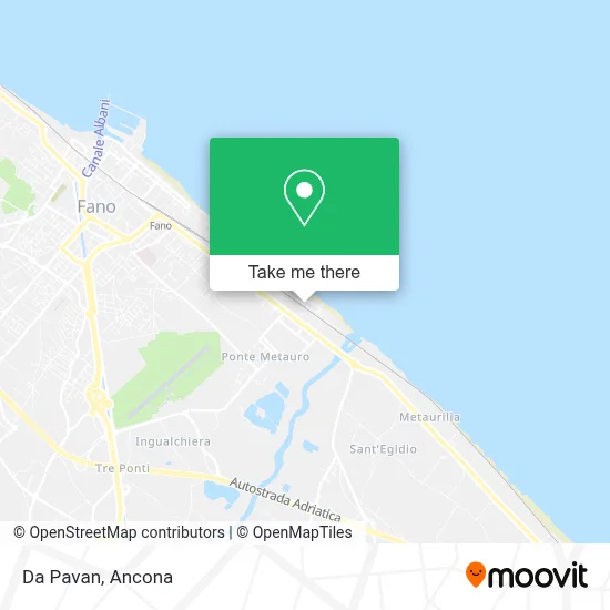 Da Pavan map