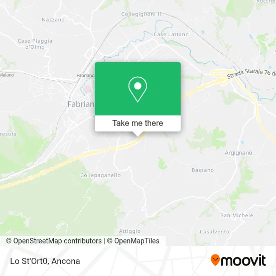 Lo St'Ort0 map