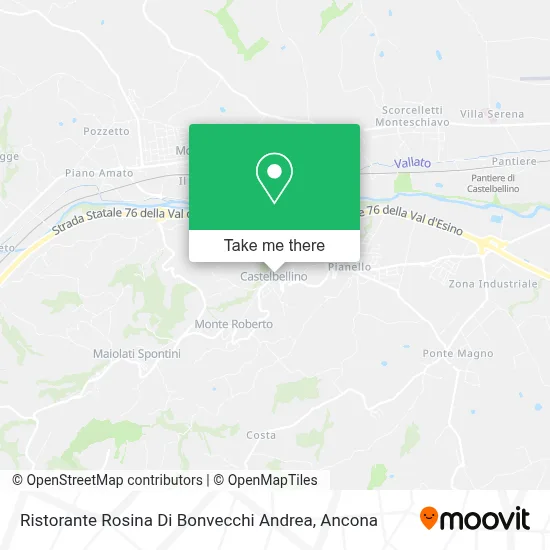 Ristorante Rosina Di Bonvecchi Andrea map