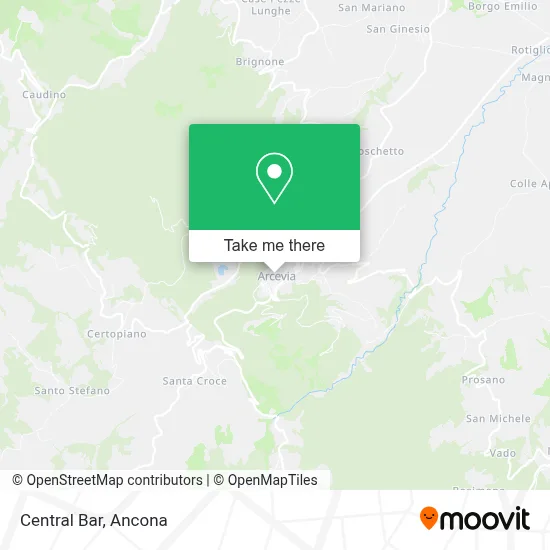Central Bar map