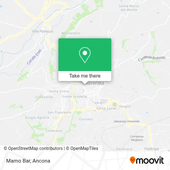 Mamo Bar map