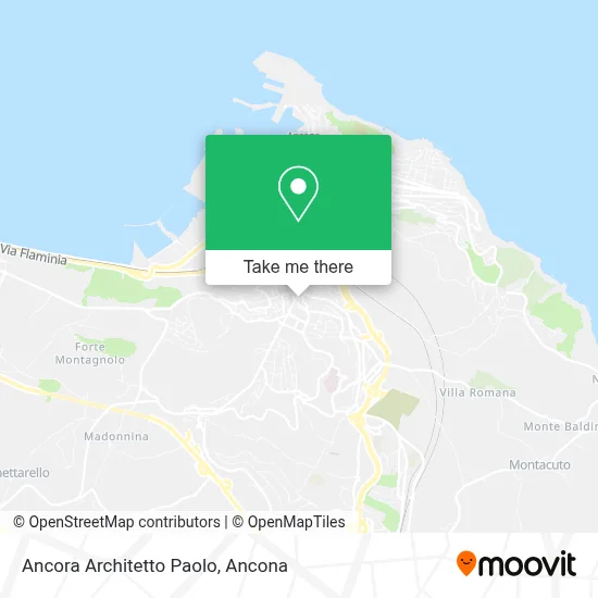 Ancora Architetto Paolo map