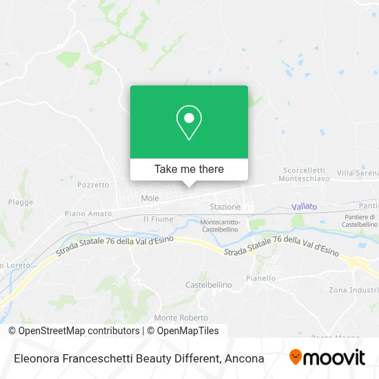 Eleonora Franceschetti Beauty Different map