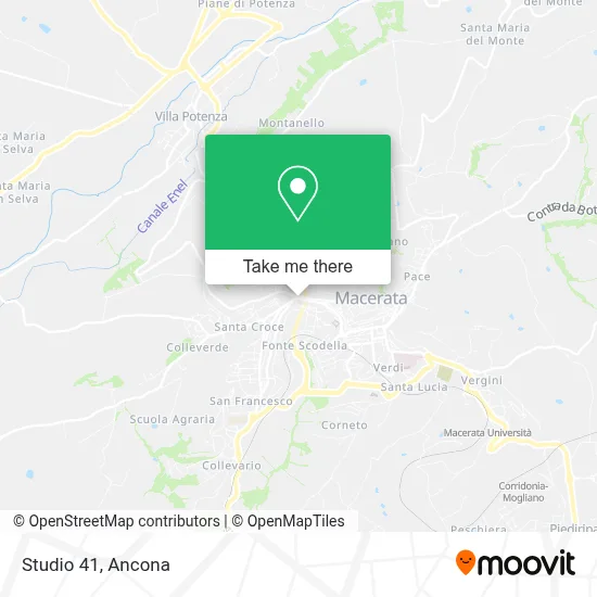 Studio 41 map