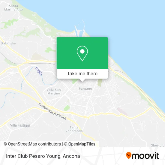 Inter Club Pesaro Young map