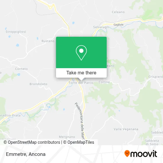 Emmetre map