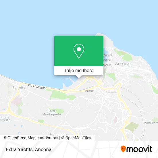 Extra Yachts map
